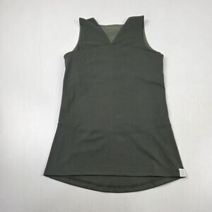 Lalabu Soothe Shirt Medium Olive Green Babywearing Nursing Tank Top Carrier